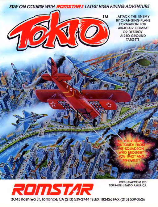 Tokio - Scramble Formation (bootleg) MAME2003Plus Game Cover